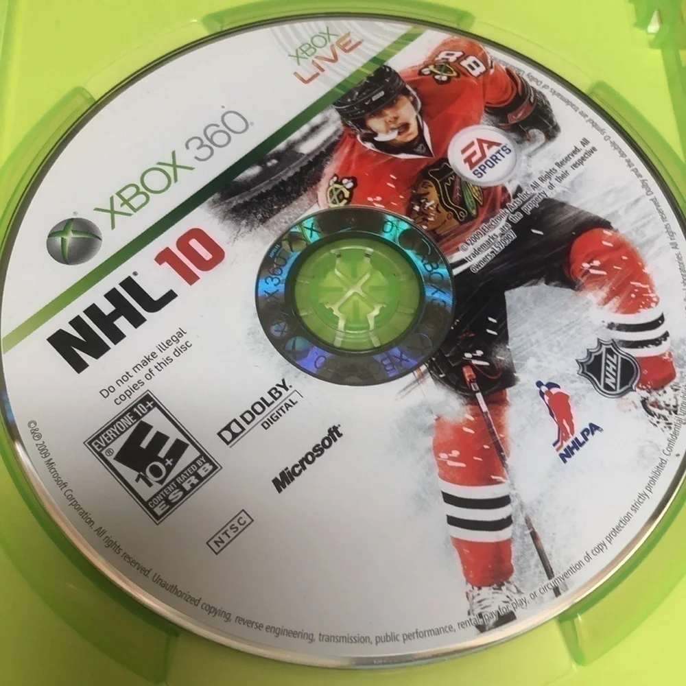 𝅺32. NHL 10 - Xbox 360